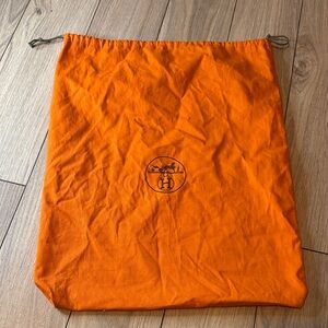 Hermès  large Drawstring Dust Bag
